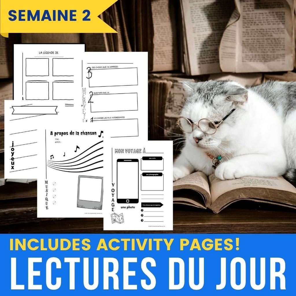 10 lectures du jour semaine 2