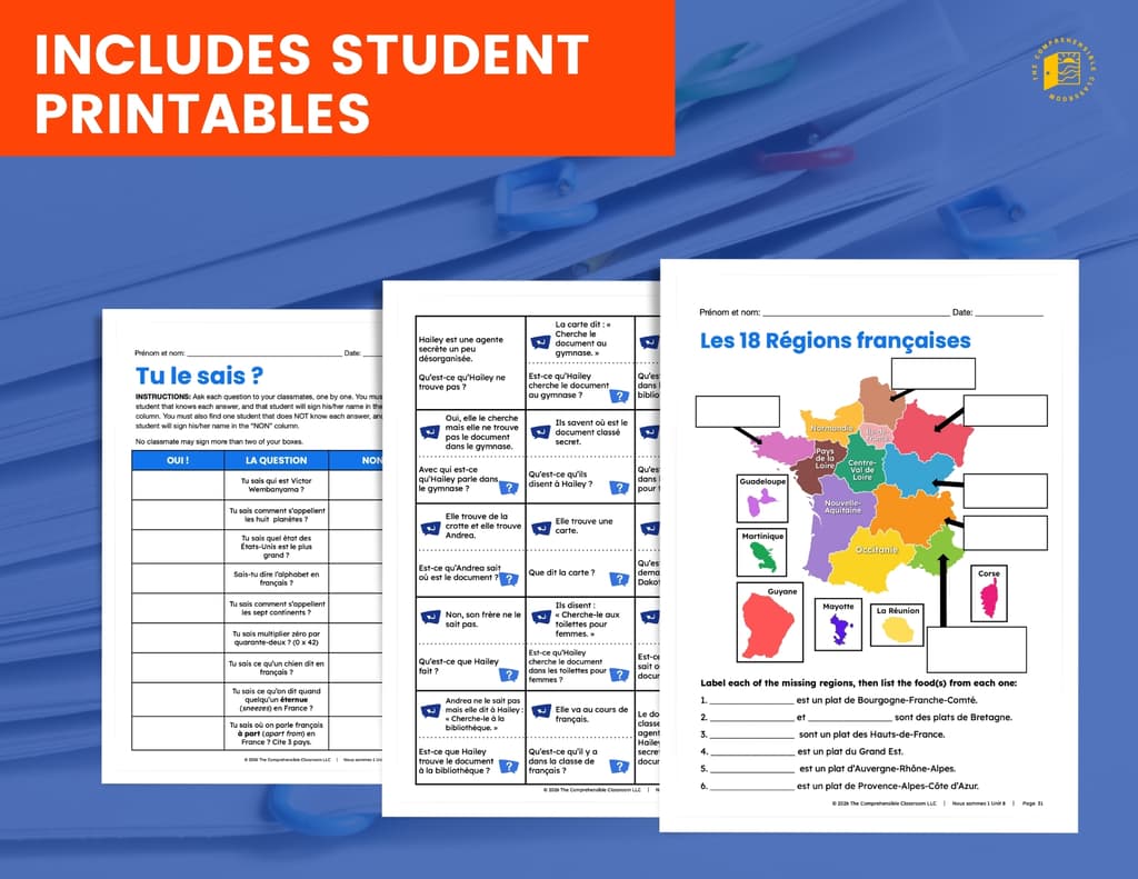 105 Nous sommes 1 Unit 8 Updated 2026