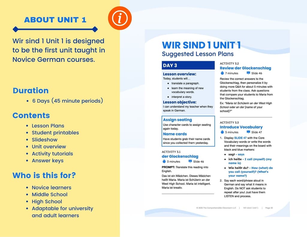 15 Wir sind 1 unit 1