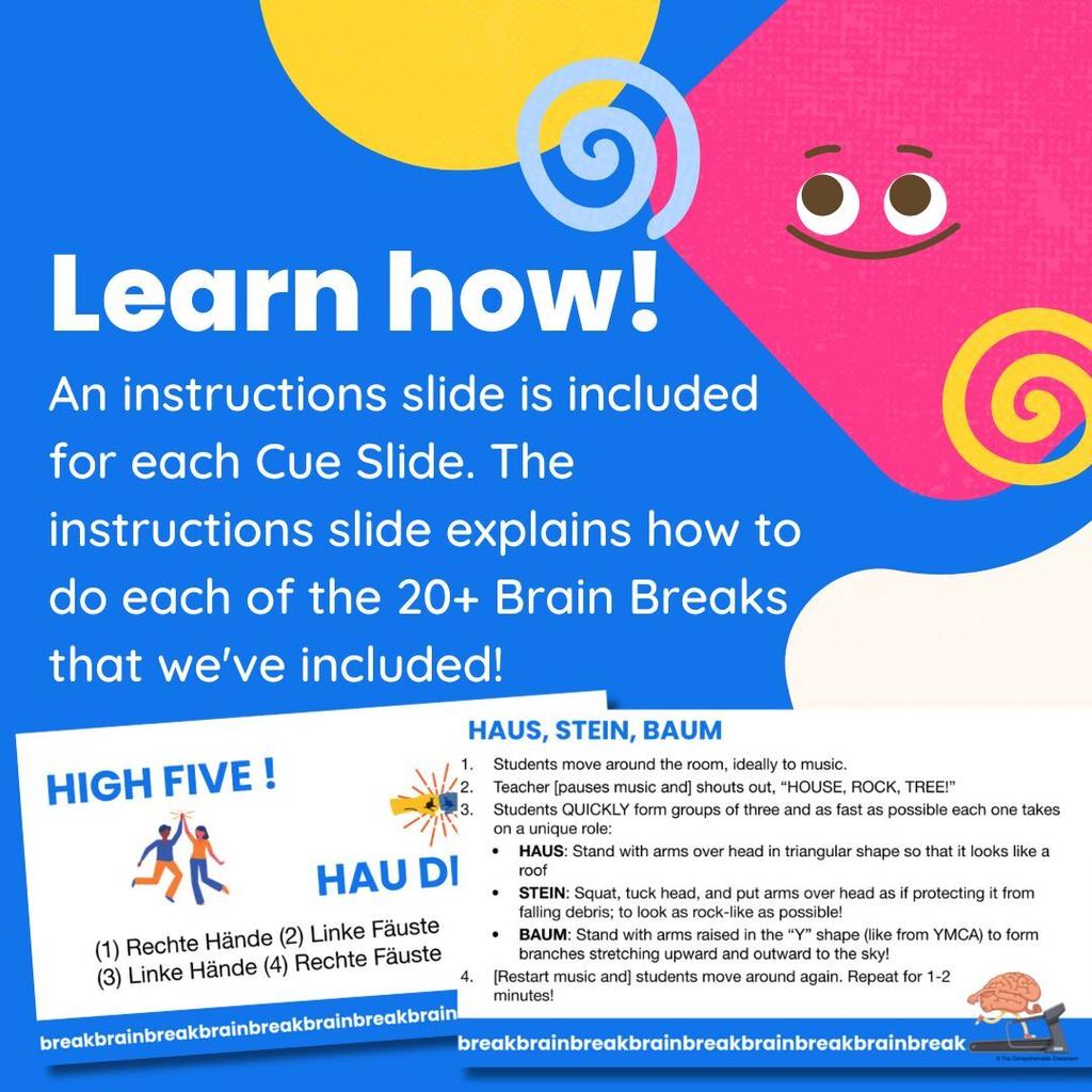 18 German Brain Break