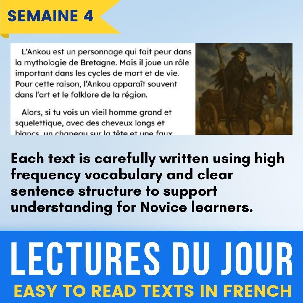 21 lectures du jour semaine 4