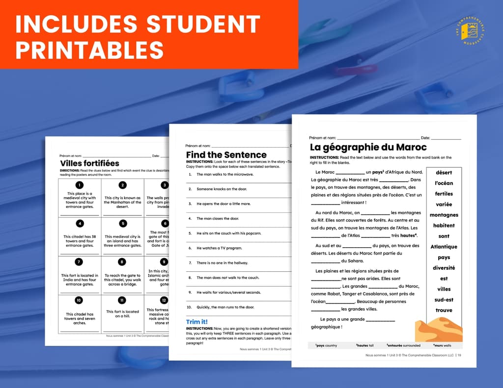 45 Nous sommes 1 Unit 3 Updated 2026
