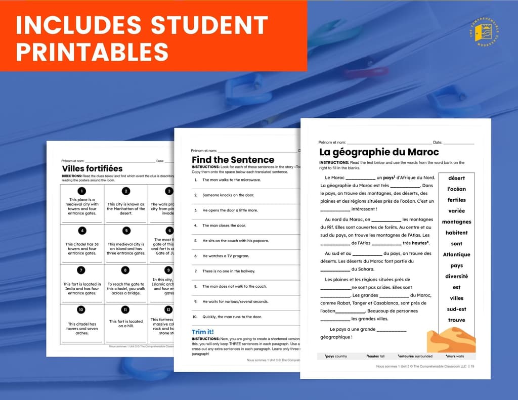 45nous sommes 1 unit 3nous sommes 1 unit 3 2025