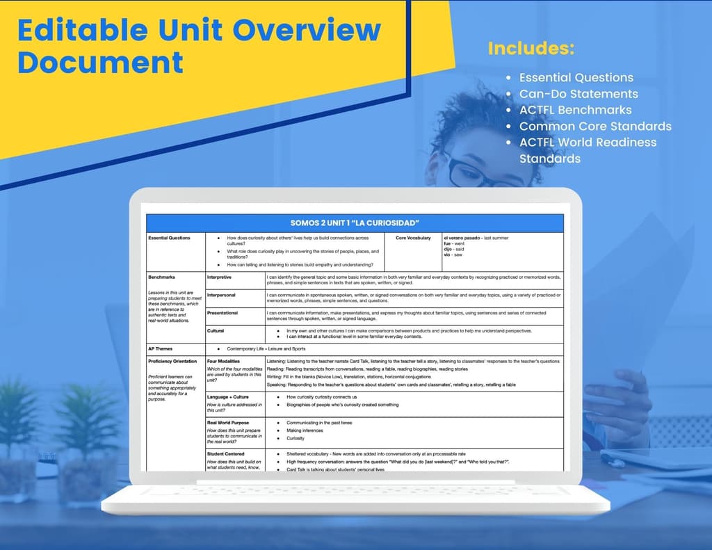 5 new somos 2 unit 1