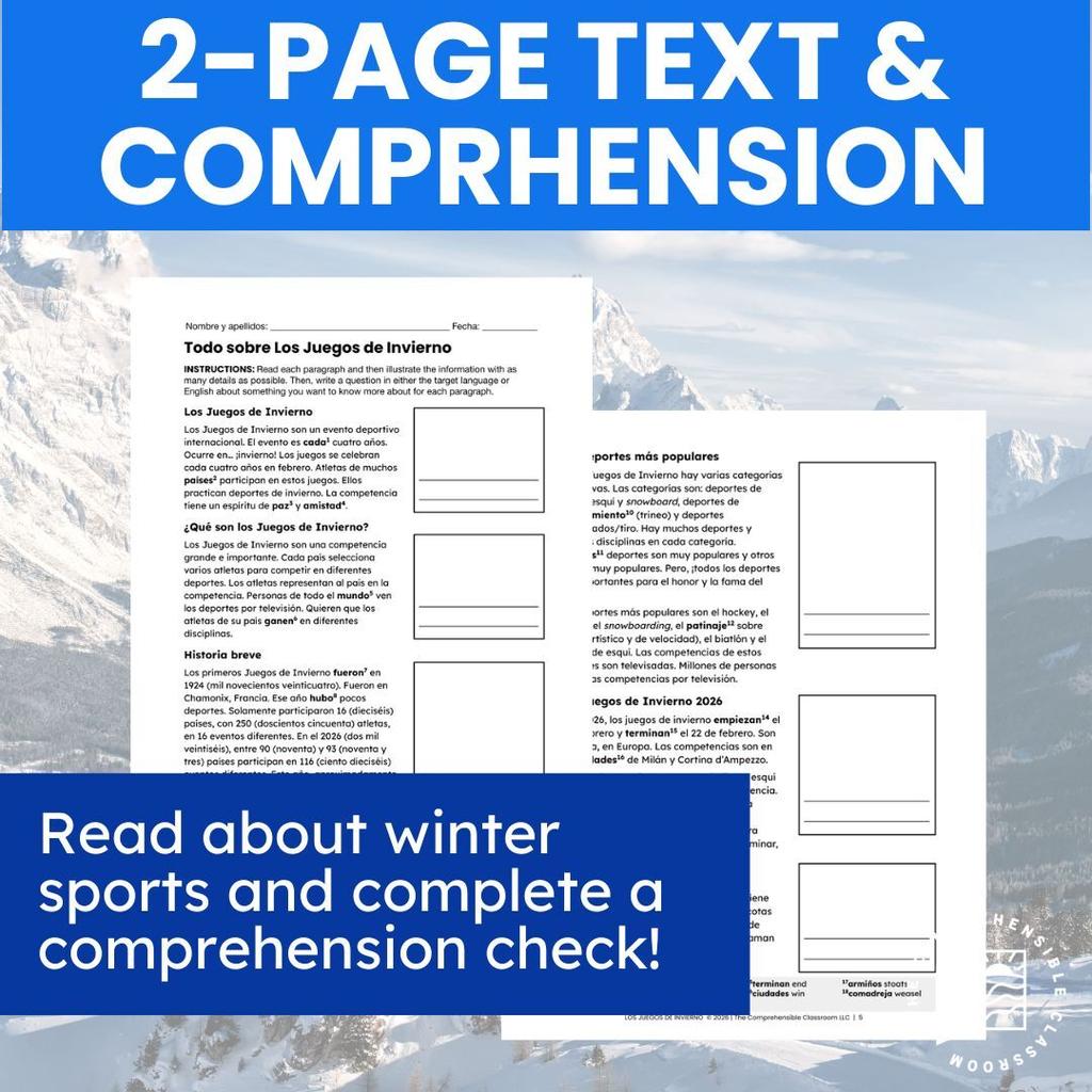 5los juegos de invierno