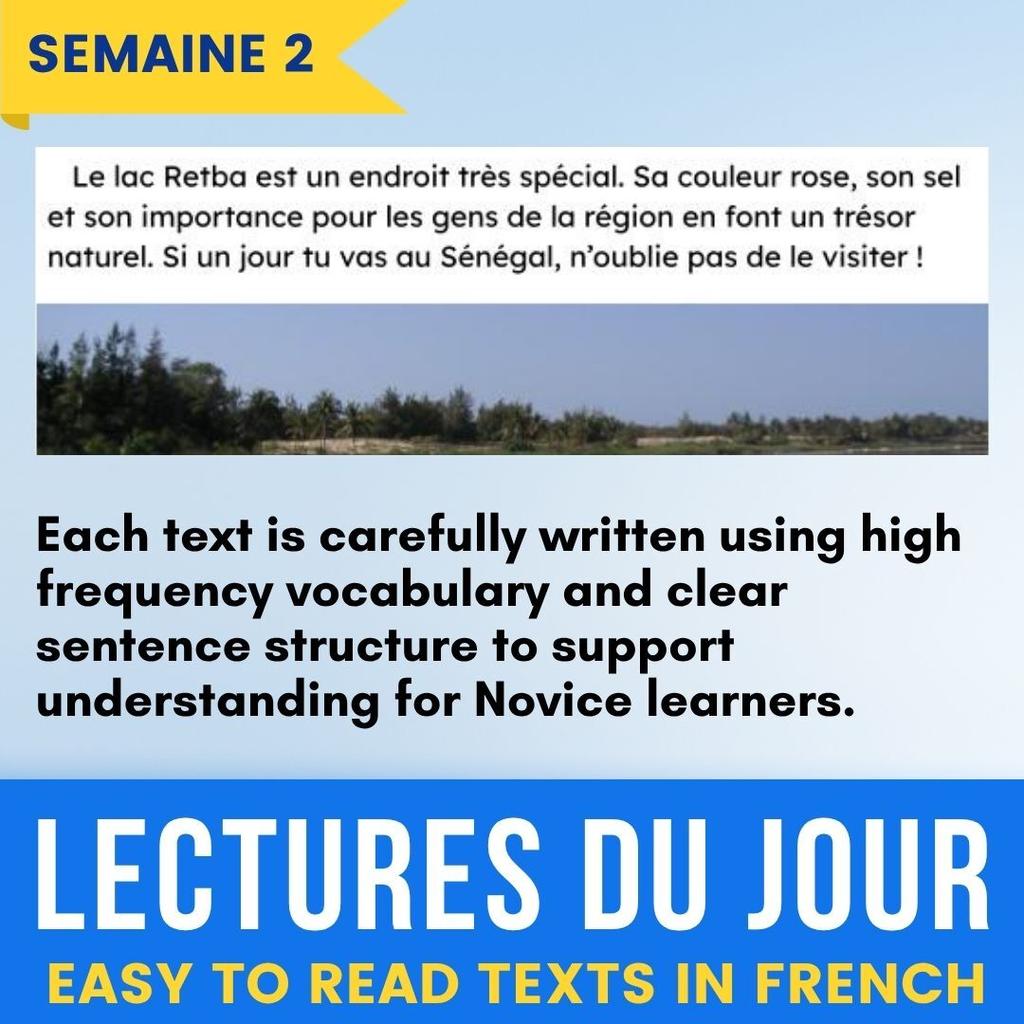 9 lectures du jour semaine 2