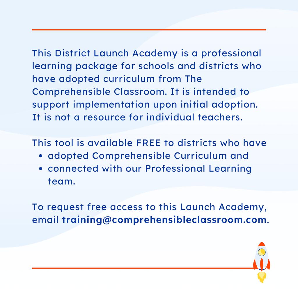 District Launch Academy Product Cover