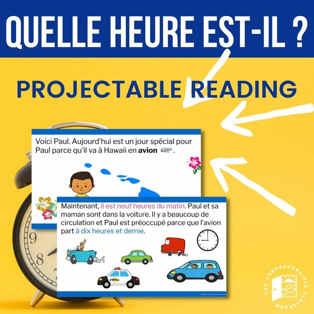 French telling time 7