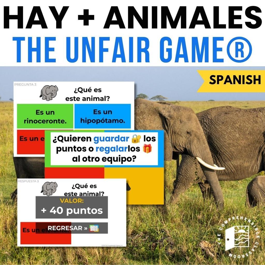 Hay animales Unfair Game31