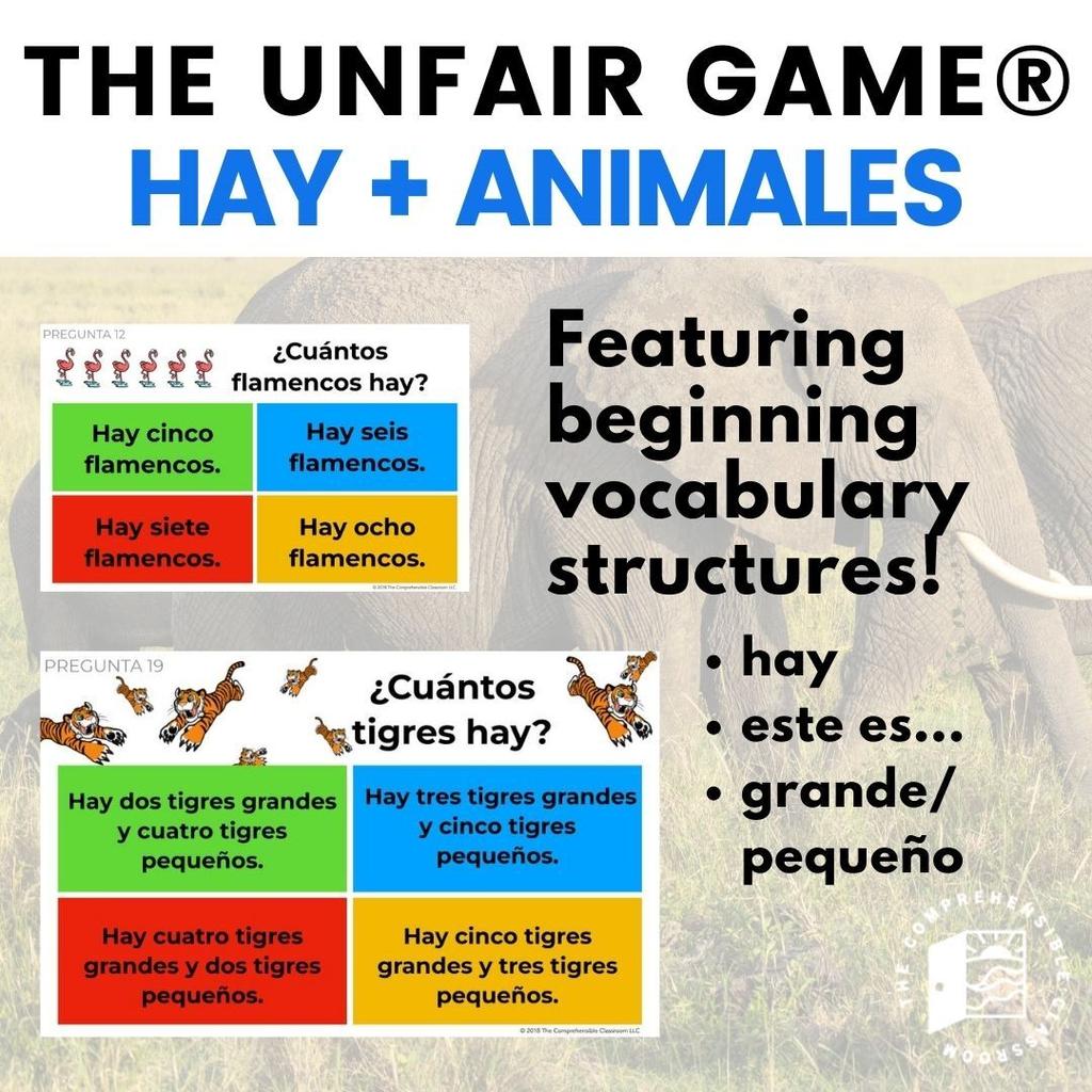 Hay animales Unfair Game32