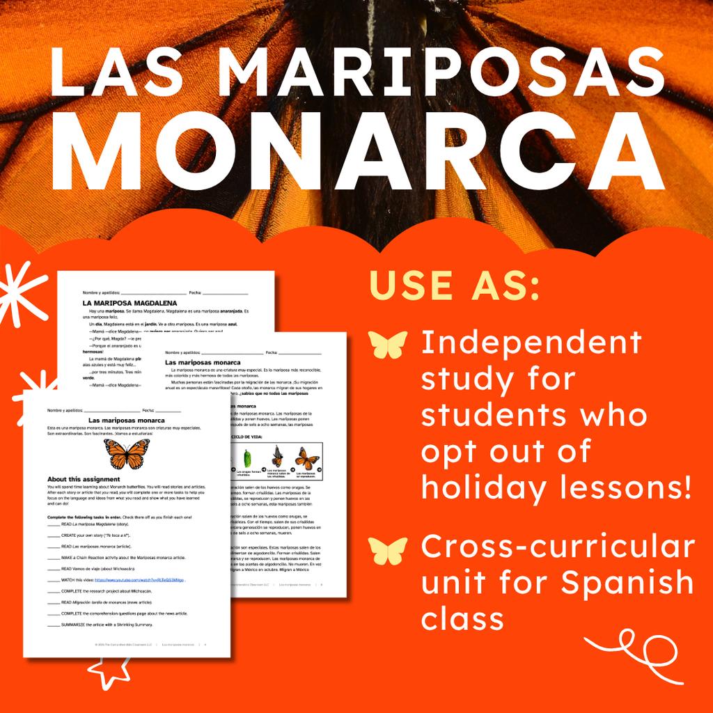 Las mariposas monarcas cover