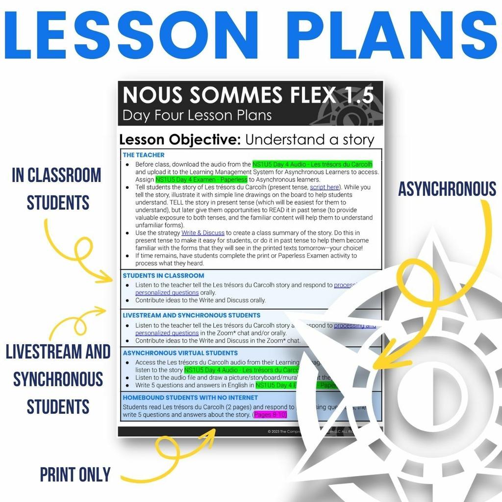 Nous sommes 1 Unit 5 Flex previews 8