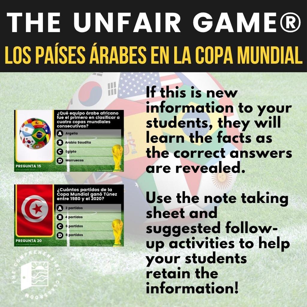 Unfair Game Arabic Countries49