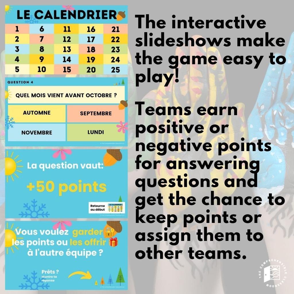 Unfair Game French Calendar28