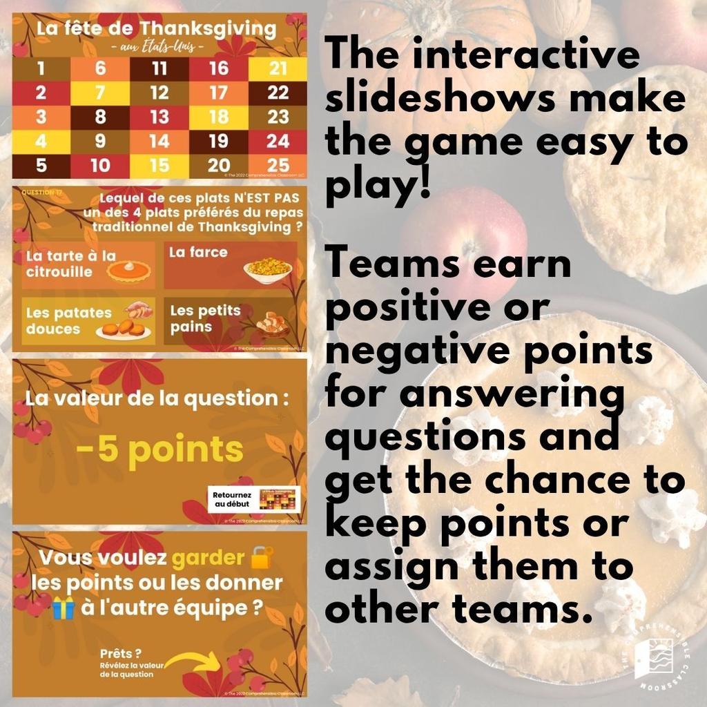 Unfair Game French Thanksgiving57