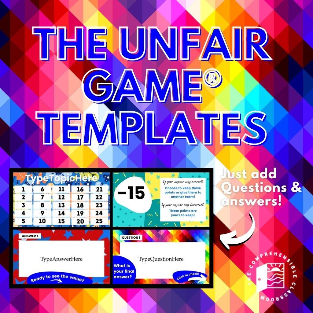 Unfair Game Templates1