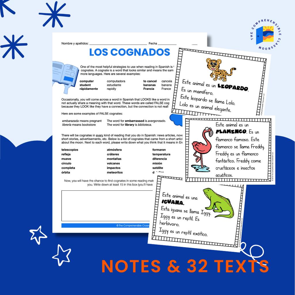 Cognates thumbnails spanish 2