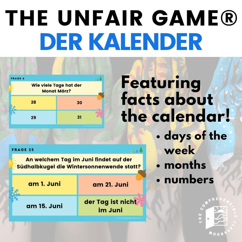 Der kalender unfair game76