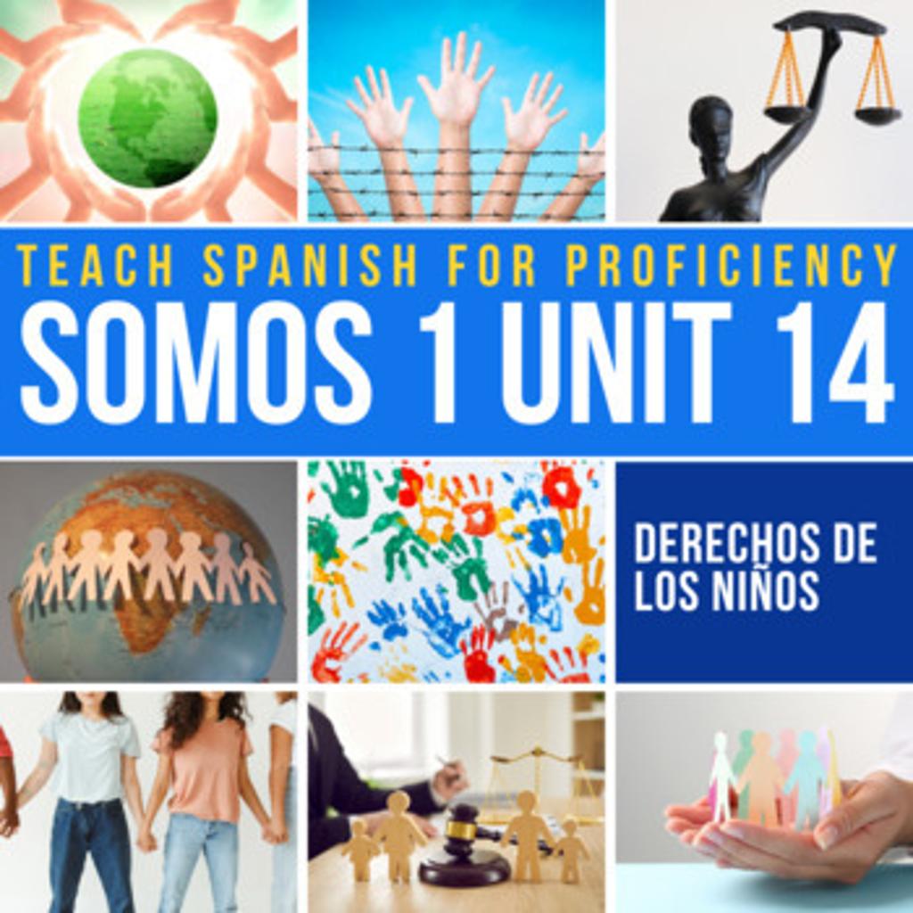 Somos 1 Unit 14 Derechos de los niños cover 1149986 1