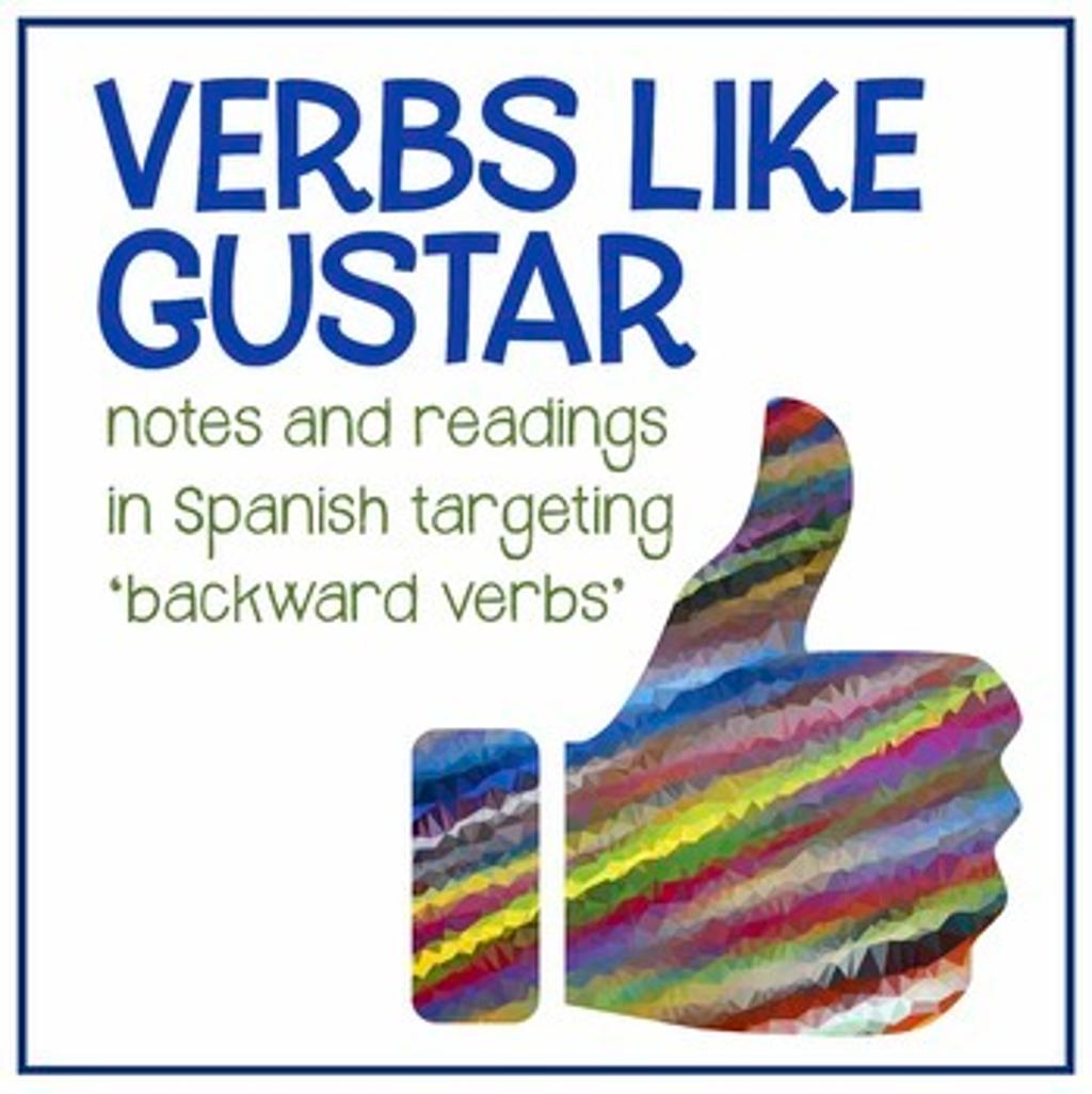 Verbs Like Gustar reading cover 1240194 1