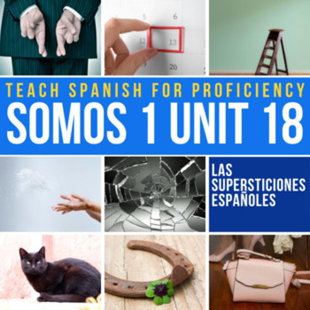 Somos 1 Unit 18 Las Supersticiones Españoles cover 1343198 1