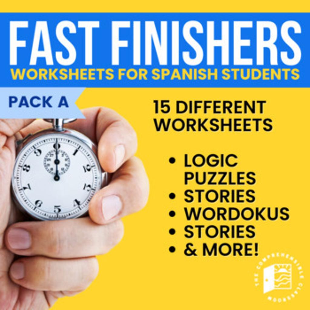 Fast Finishers Pack A Spanish 1381684 1