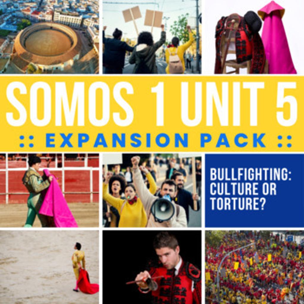 Somos 1 Unit 5 Expansion Pack Bullfighting cover 2144032 1