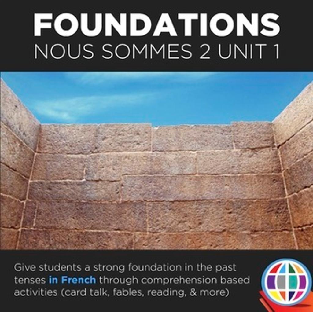 Foundations Nous Sommes 2 Unit 1 cover 2236683 1