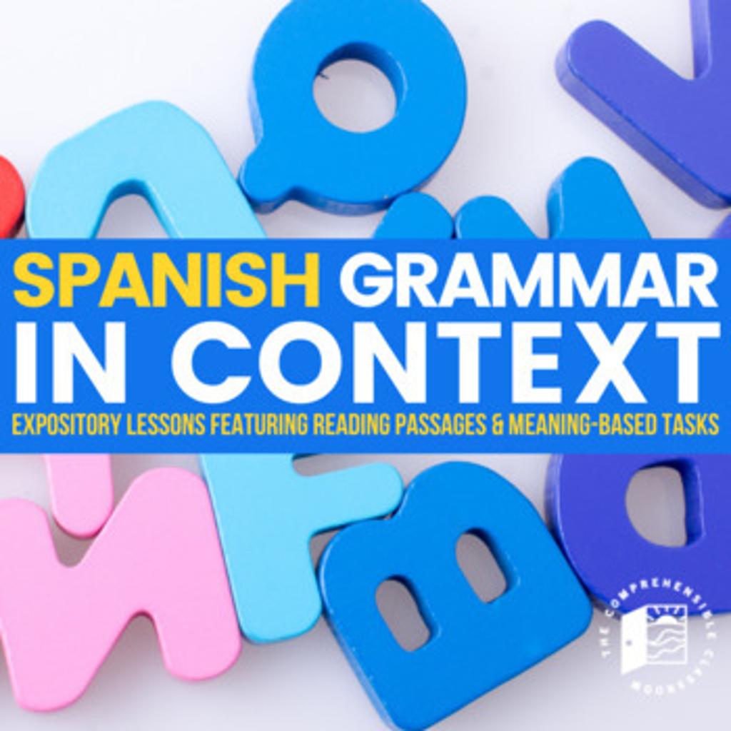 Spanish Grammar in Context Cover 3802567 1