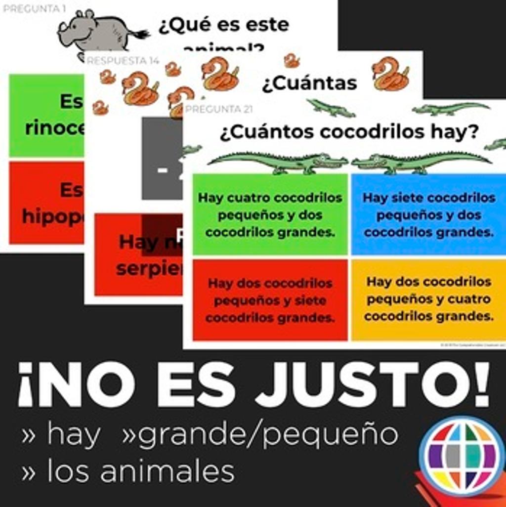 No es justo hay grande pequeño animales cover 3898802 1