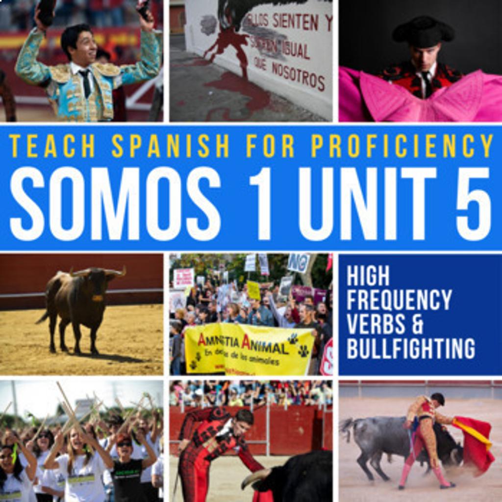 Somos 1 Unit 5 bullfighting cover 453039 1