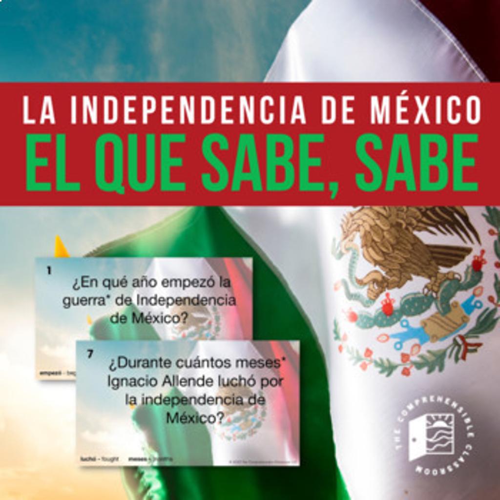 El que sabe, sabe La Independencia de México 4887459 1