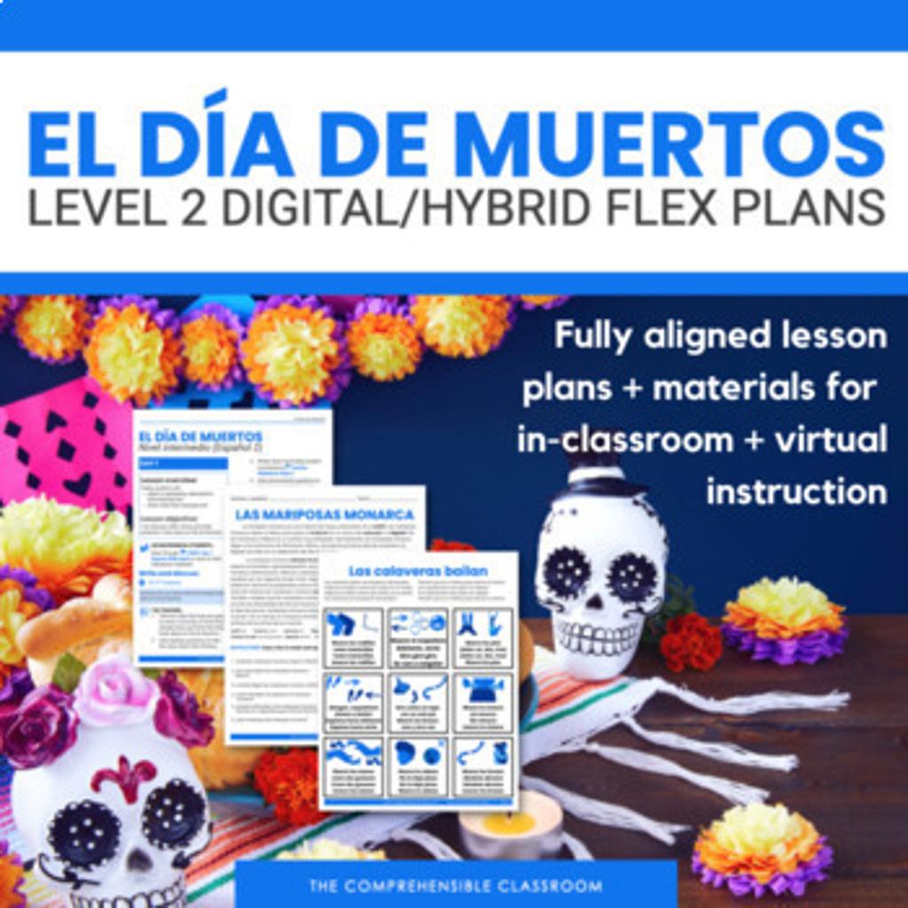 El Día de Muertos Level 2 Digital Hybrid Flex Plans Cover 6186305 1