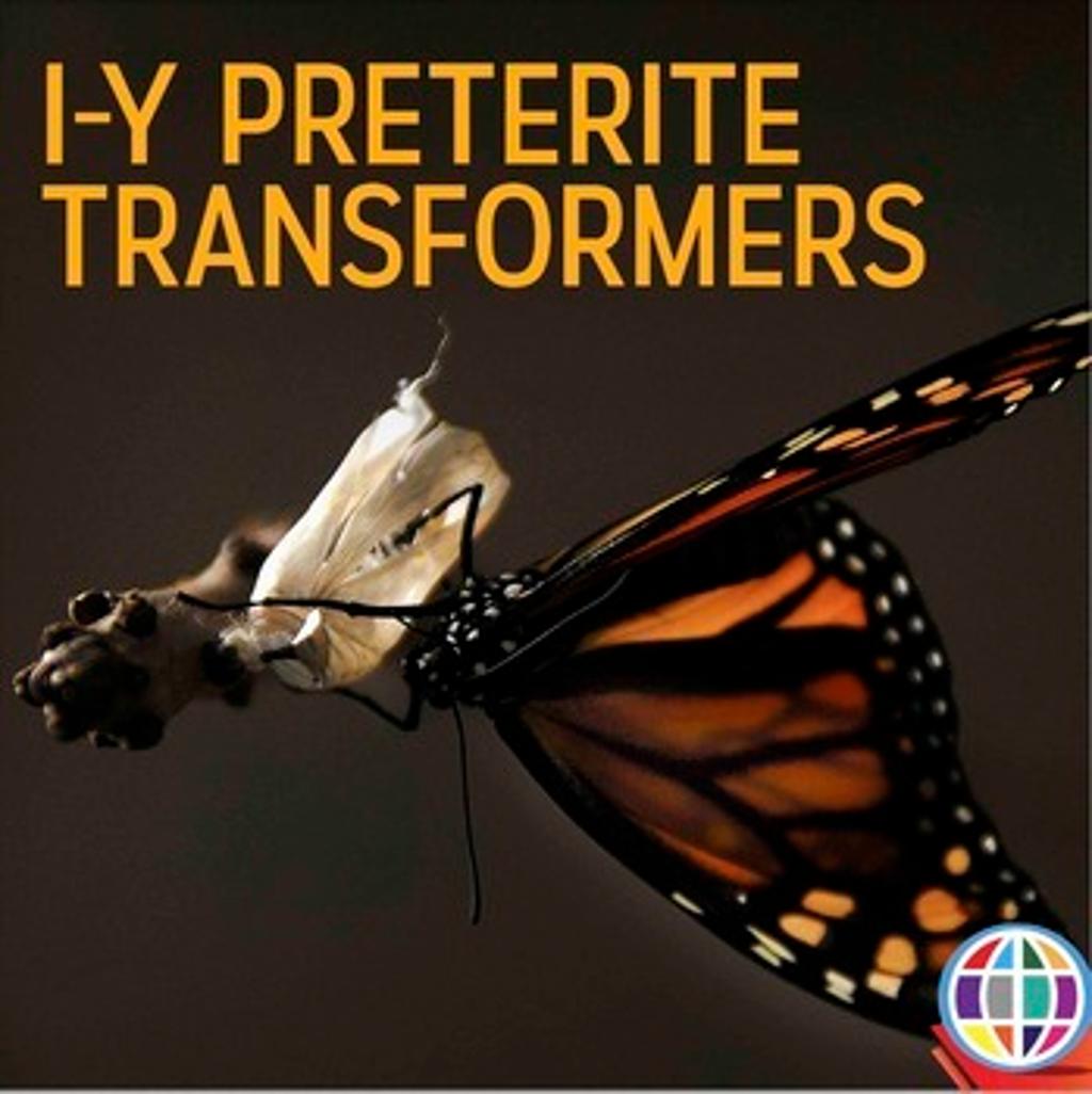 I-Y Preterite Transformers Grammar Notes Cover 663319 1