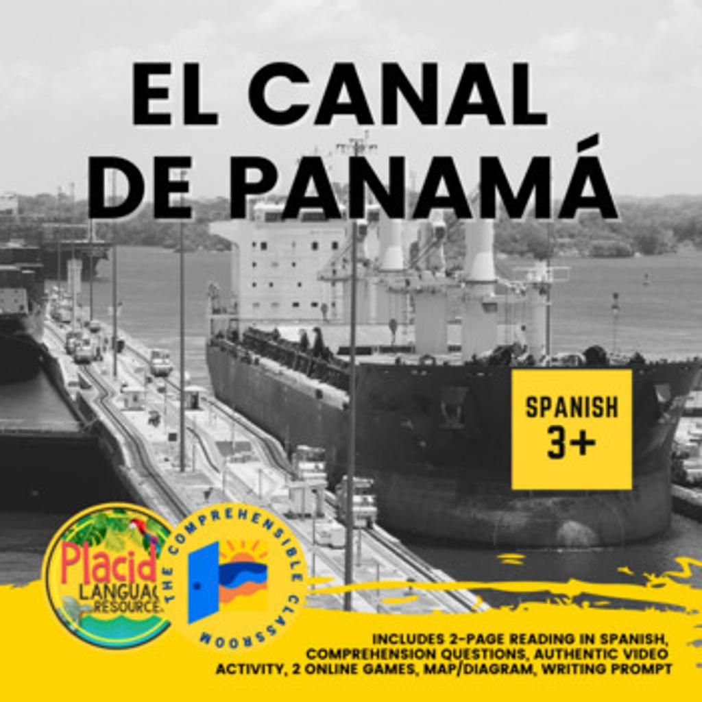 El Canal de Panamá Spanish 3+ 7094399 1