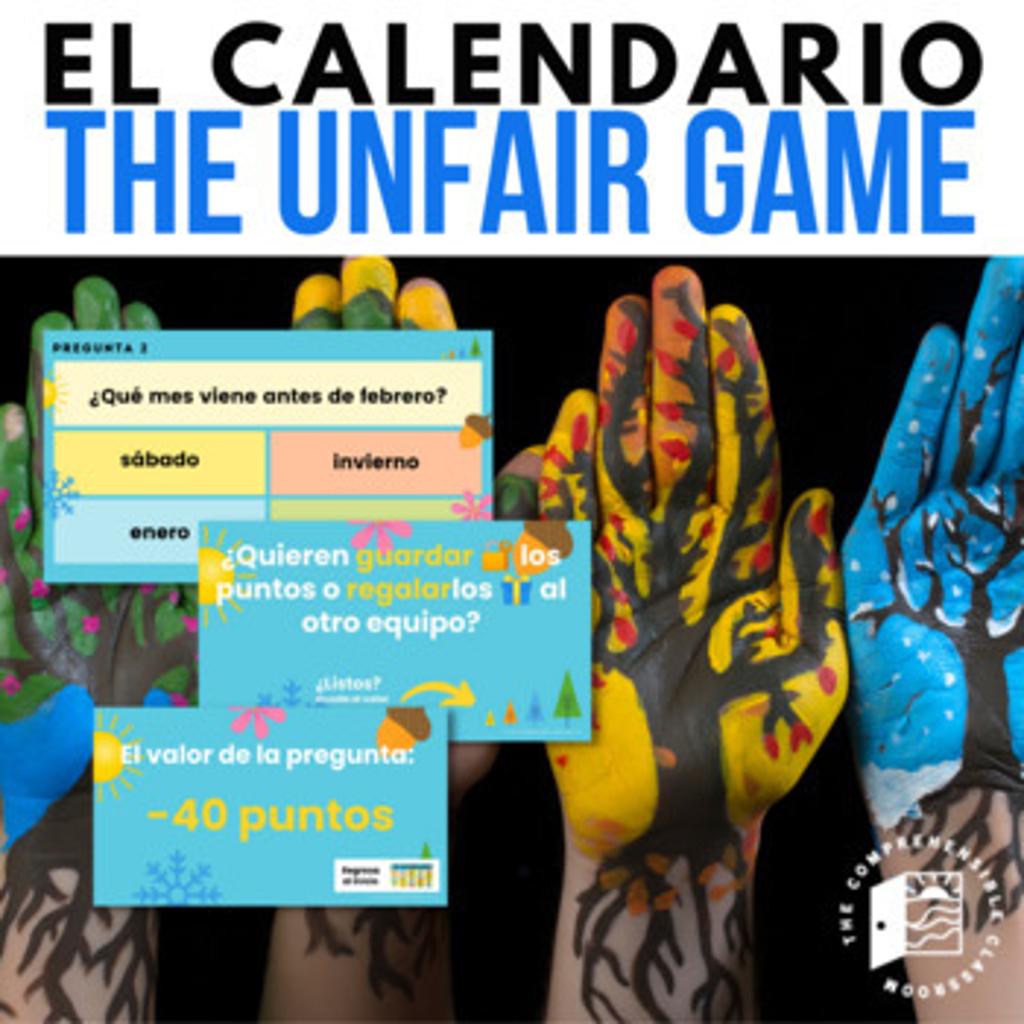 The Unfair Game El Calendario Cover 7575440 1