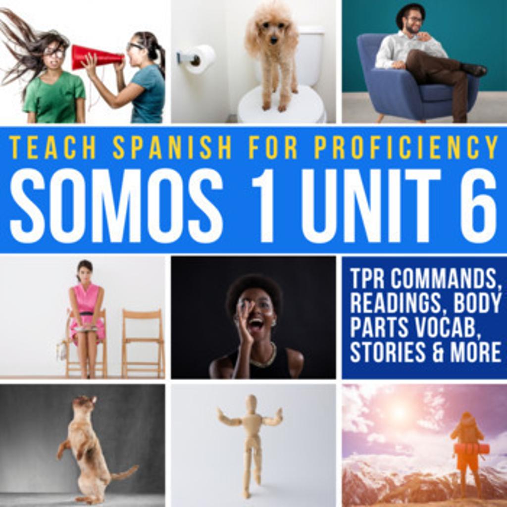 Somos 1 Unit 6 Body Parts cover 917711 1