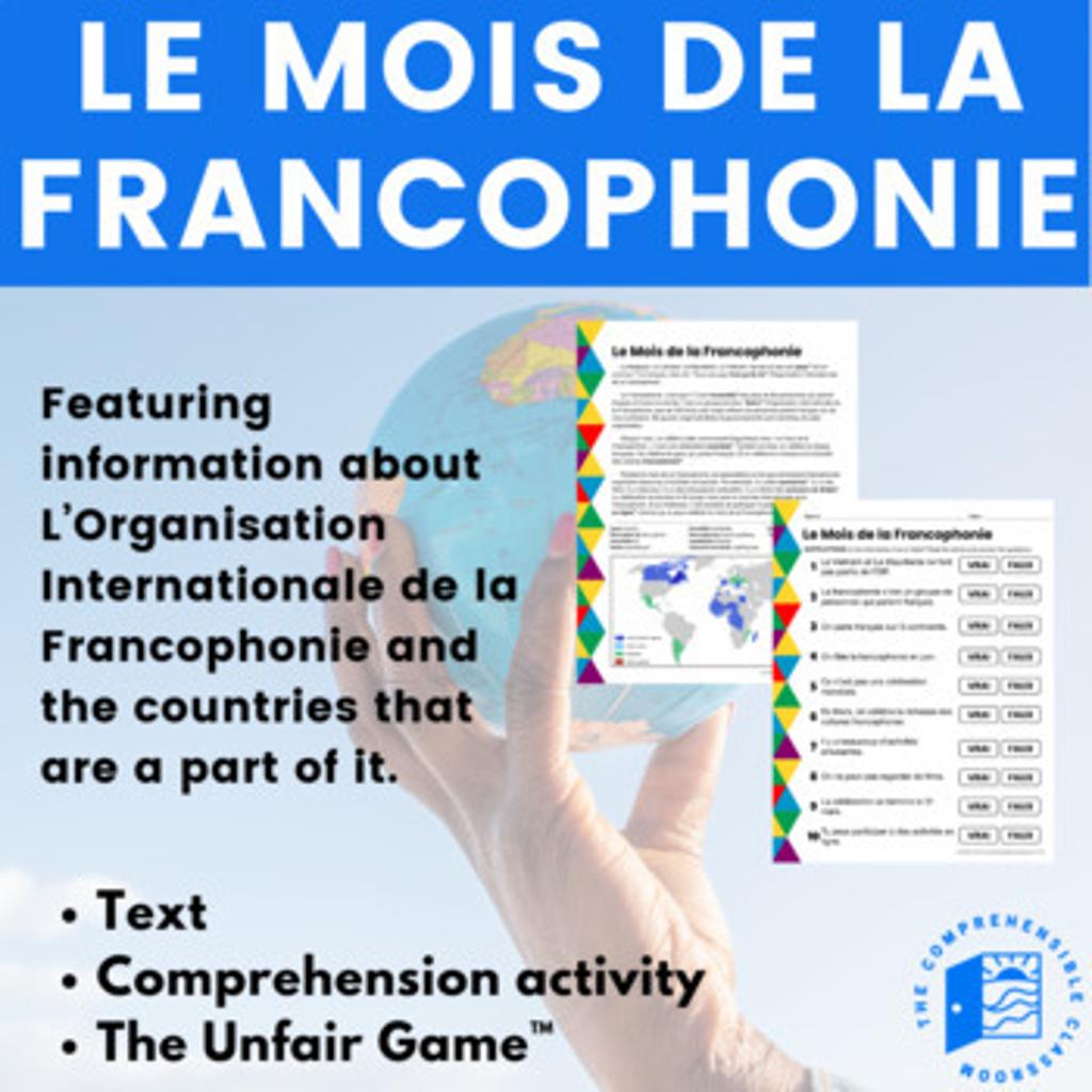 Le Mois de la Francophonie Cover 9233629 1