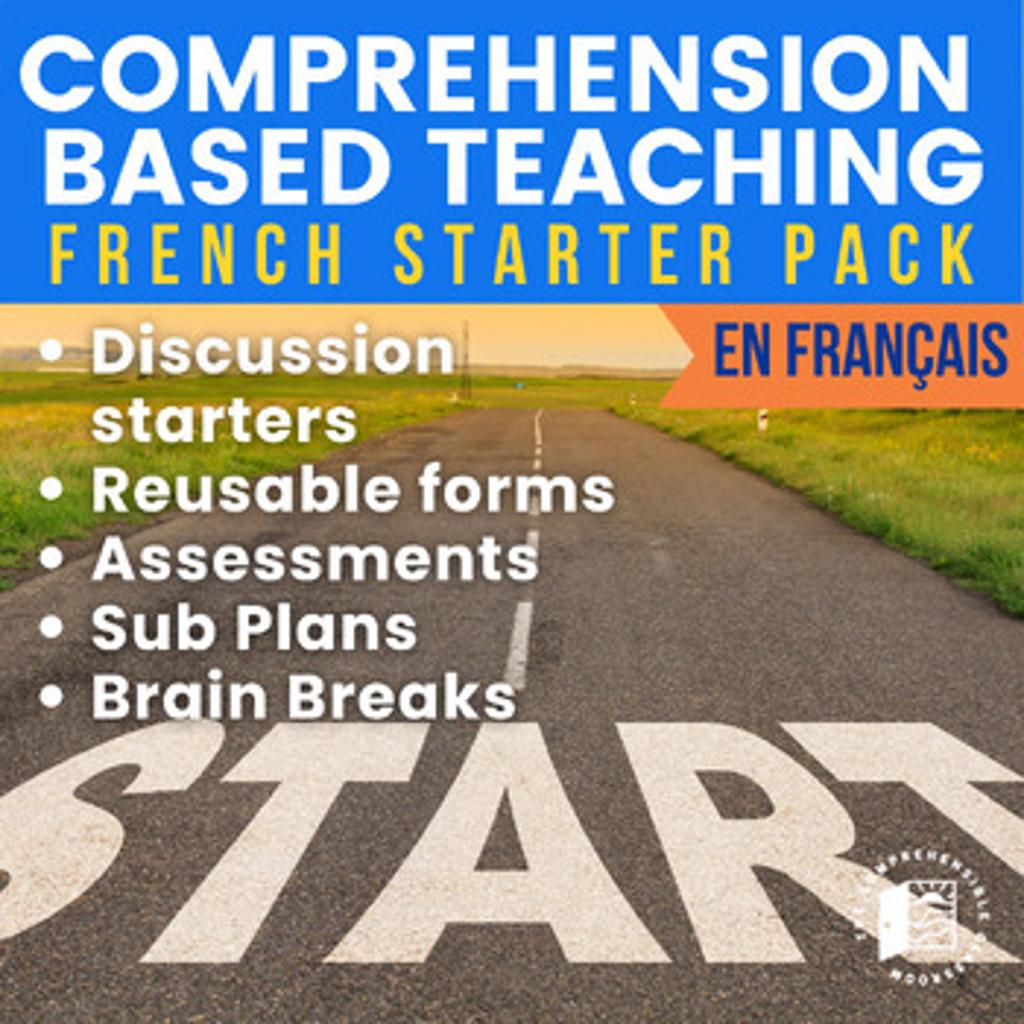 Comprehension Based Teaching French Stater Pack 9426189 1