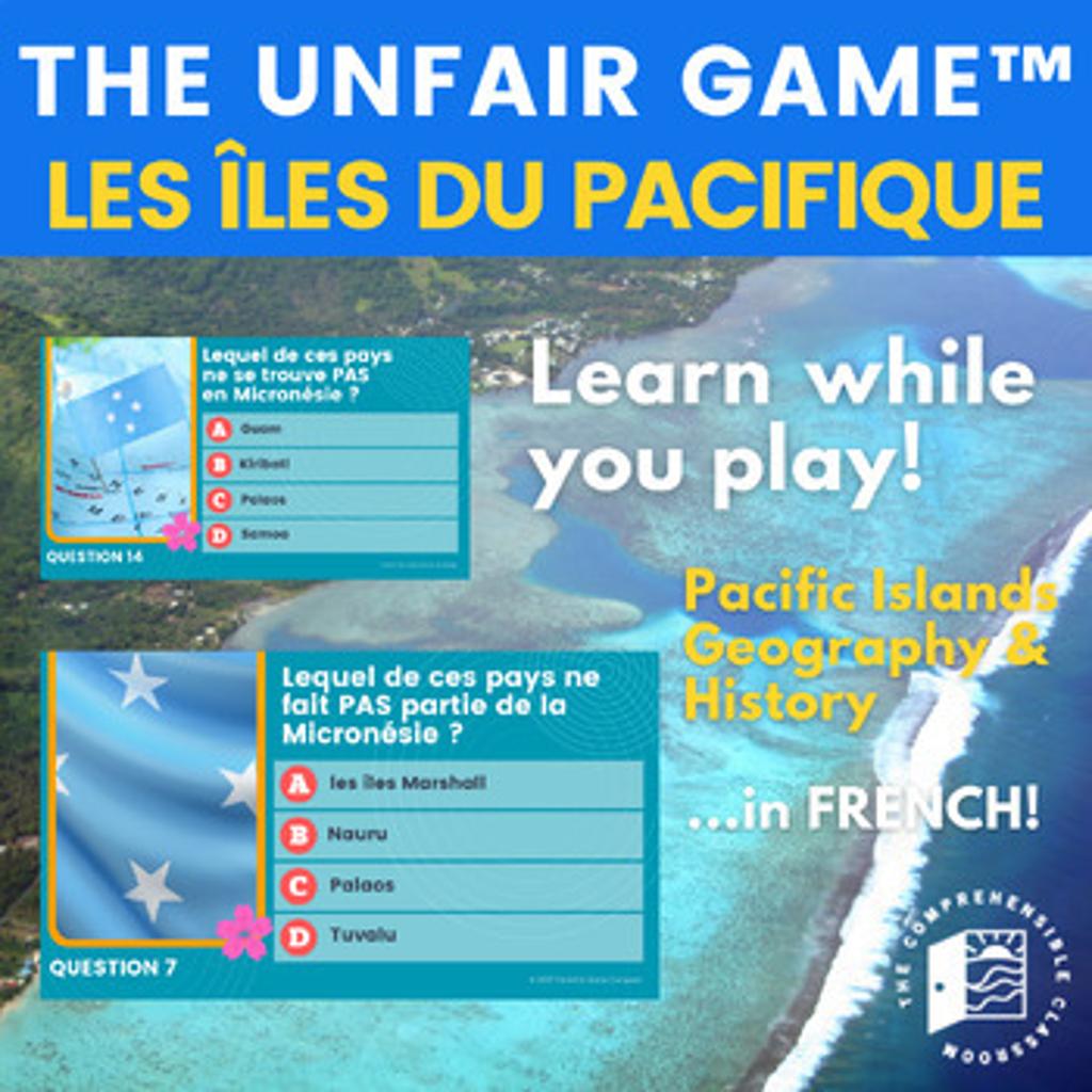 The Unfair Game Les Îles du Pacifique Cover 9547013 1