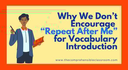 Why Not Repeat After Me Blog Post