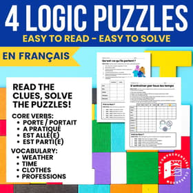 11 French Logic Puzzles
