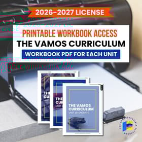 1 Vamos Workbook Printable Access