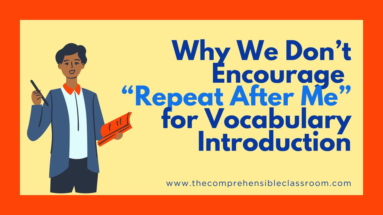 Why Not Repeat After Me Blog Post