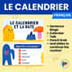 1 Calendar Talk and Sentence Bingo French