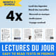 26 lectures du jour month 1