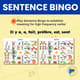2 Calendar Talk and Sentence Bingo French