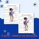 2las partes del cuerpo running dictation