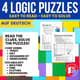 6 German Logic Puzzles