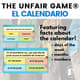 Unfair Game Spanish Calendar22